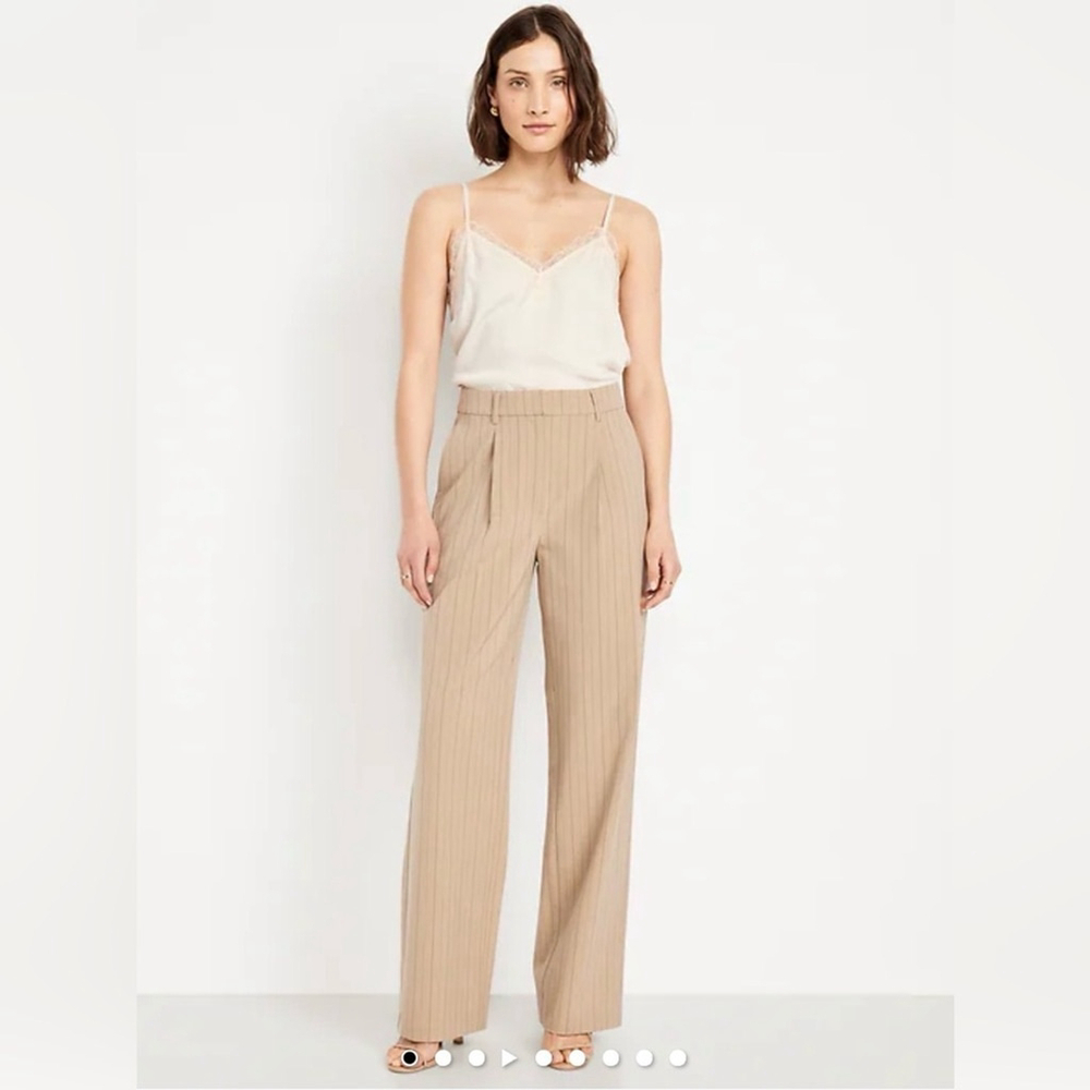 Old Navy Extra High-Waisted Taylor Wide-Leg Trouser Pants Size 20